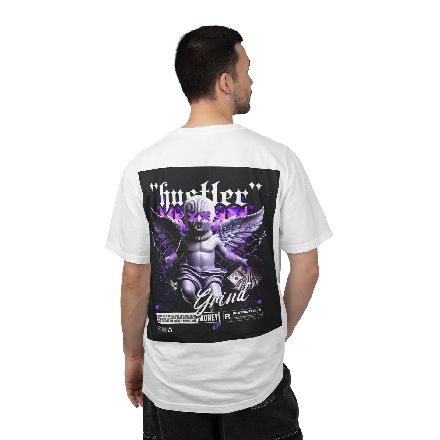 Graphic t-shirt “HUSTLER”