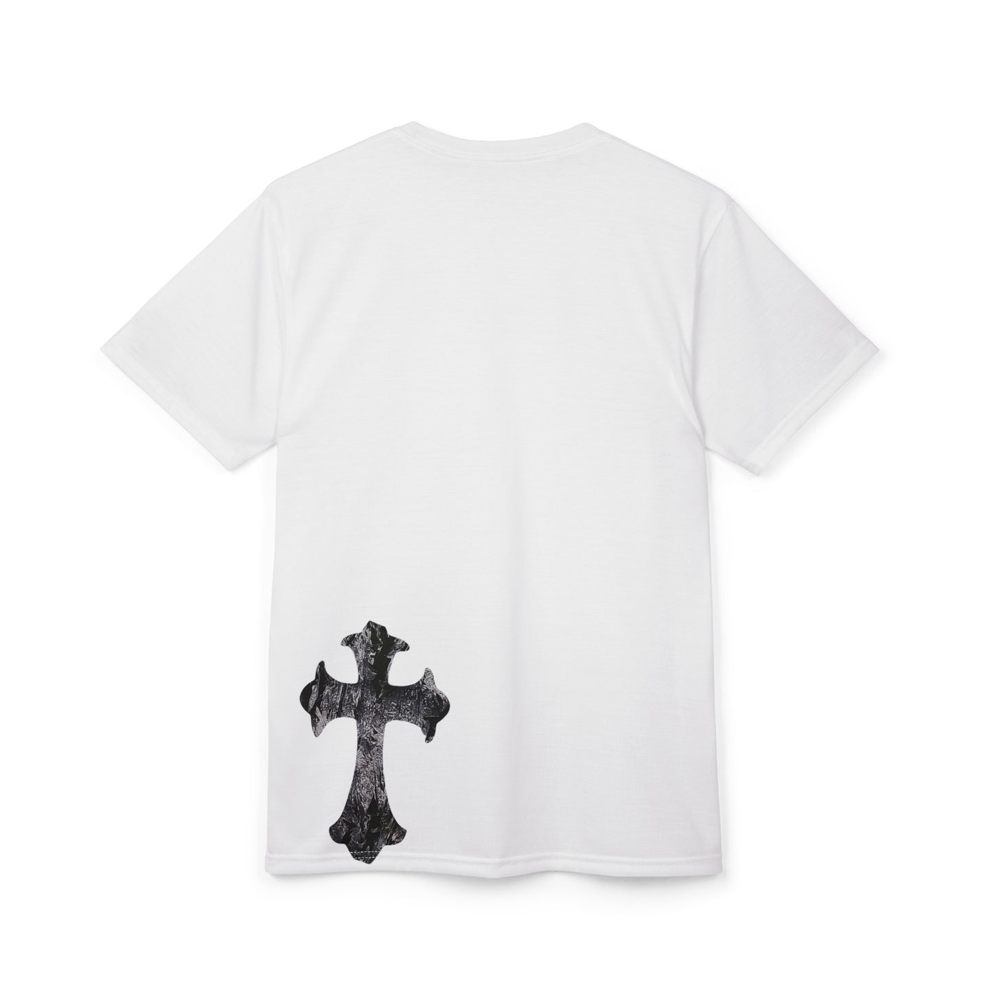 505 Minimal Script Tee — Chest Number Graphic T-Shirt