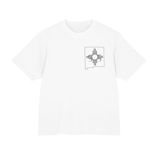Graphic Tee — 'Think Twice Before You Give a Fuck' Back Print with Zia State Chest Logo