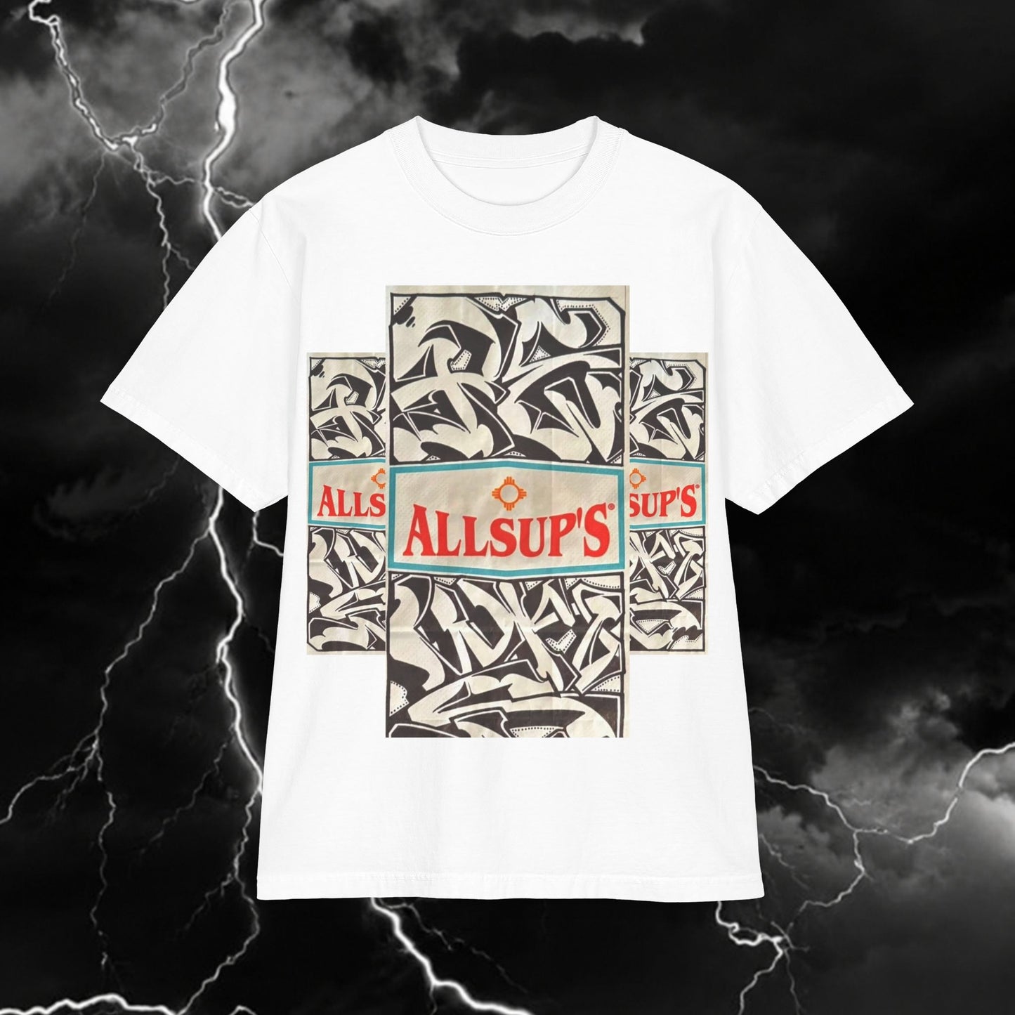 Allsup's Vintage Logo Tee — Graphic Desert Cactus T-Shirt