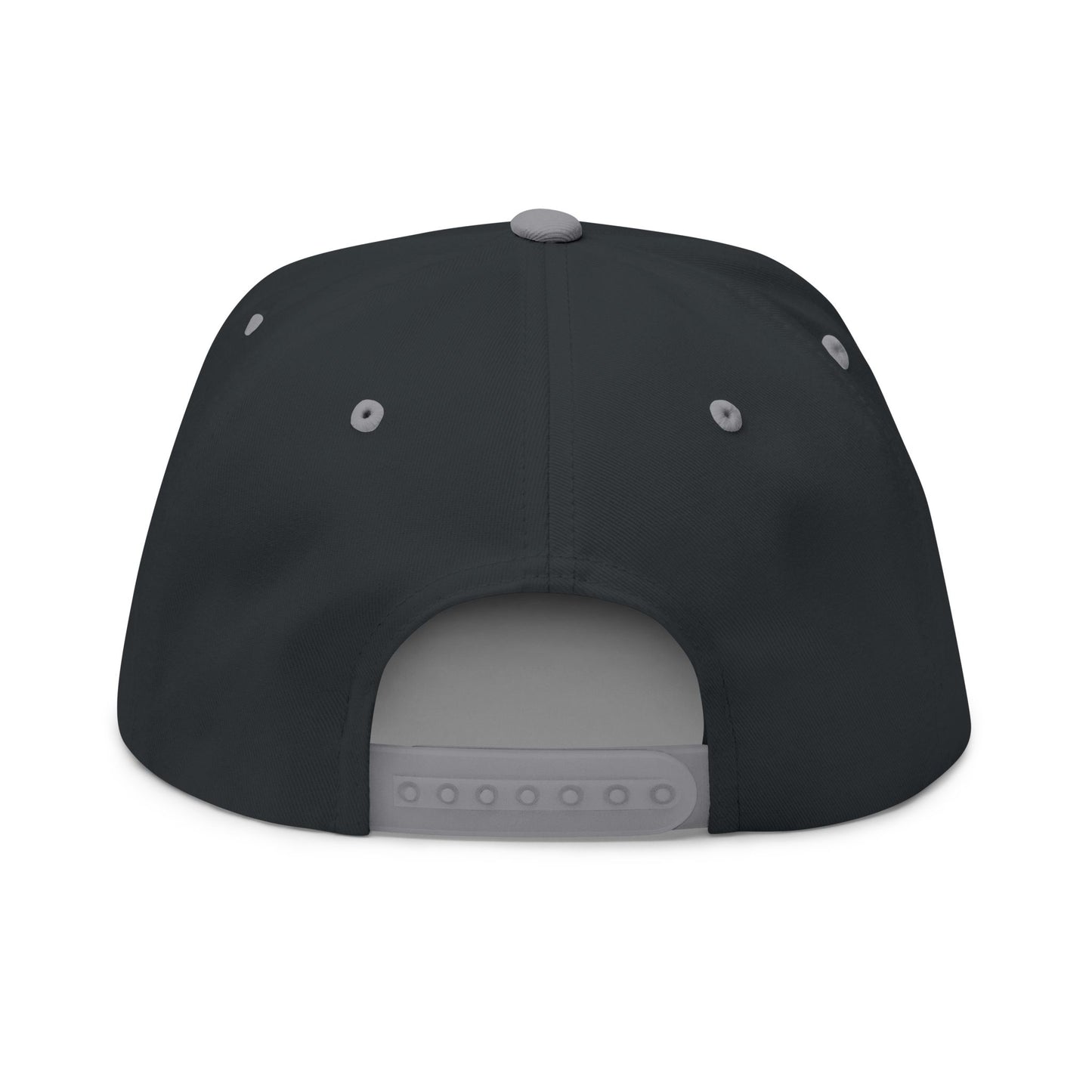 Embroidered Streetwear Flat Bill Cap – Distressed 'Streetwise' Logo