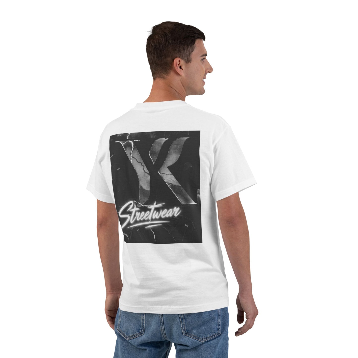 Streetwear Graphic T-Shirt — Black 'Streetwear' Back Print