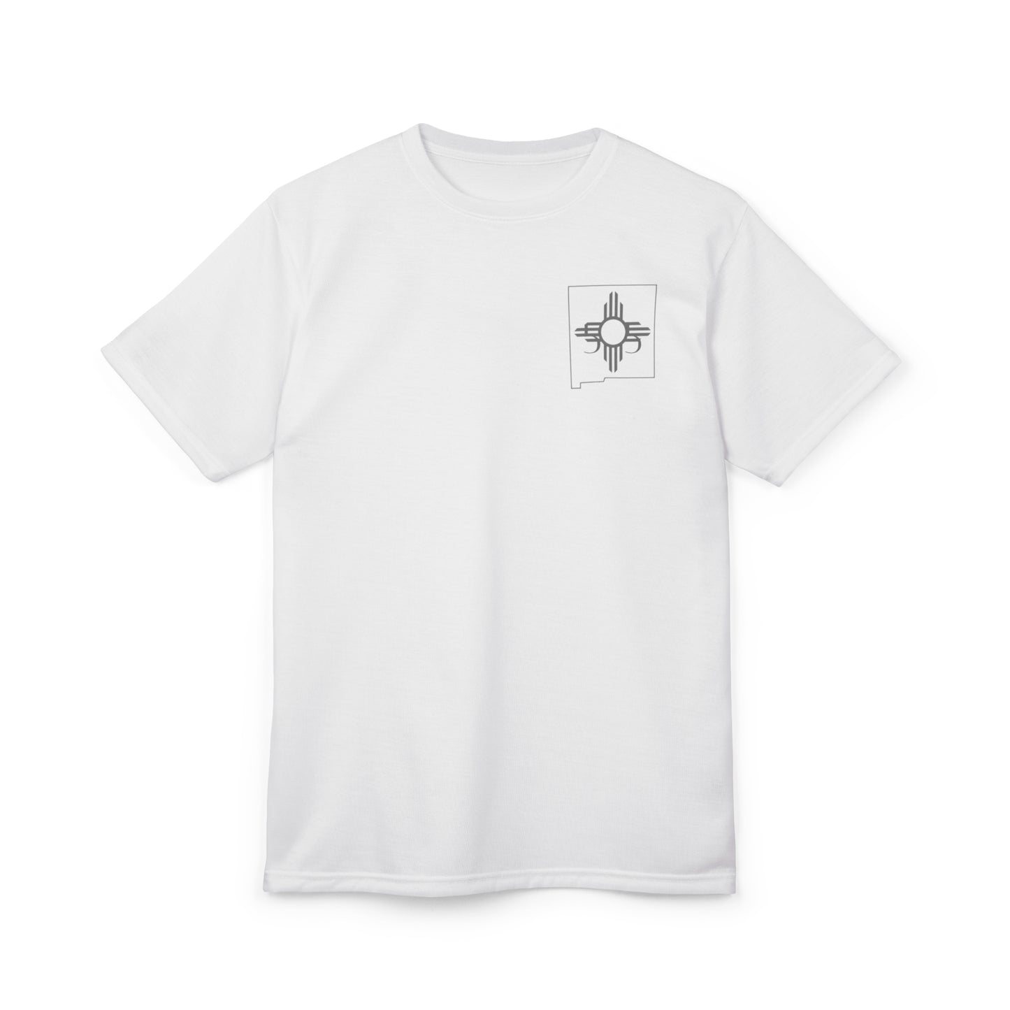 New Mexico Zia Pocket T-Shirt — Minimal Southwestern Graphic Tee