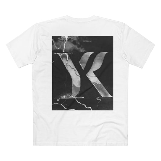 505 Logo Tee — Monochrome Storm Graphic T-Shirt