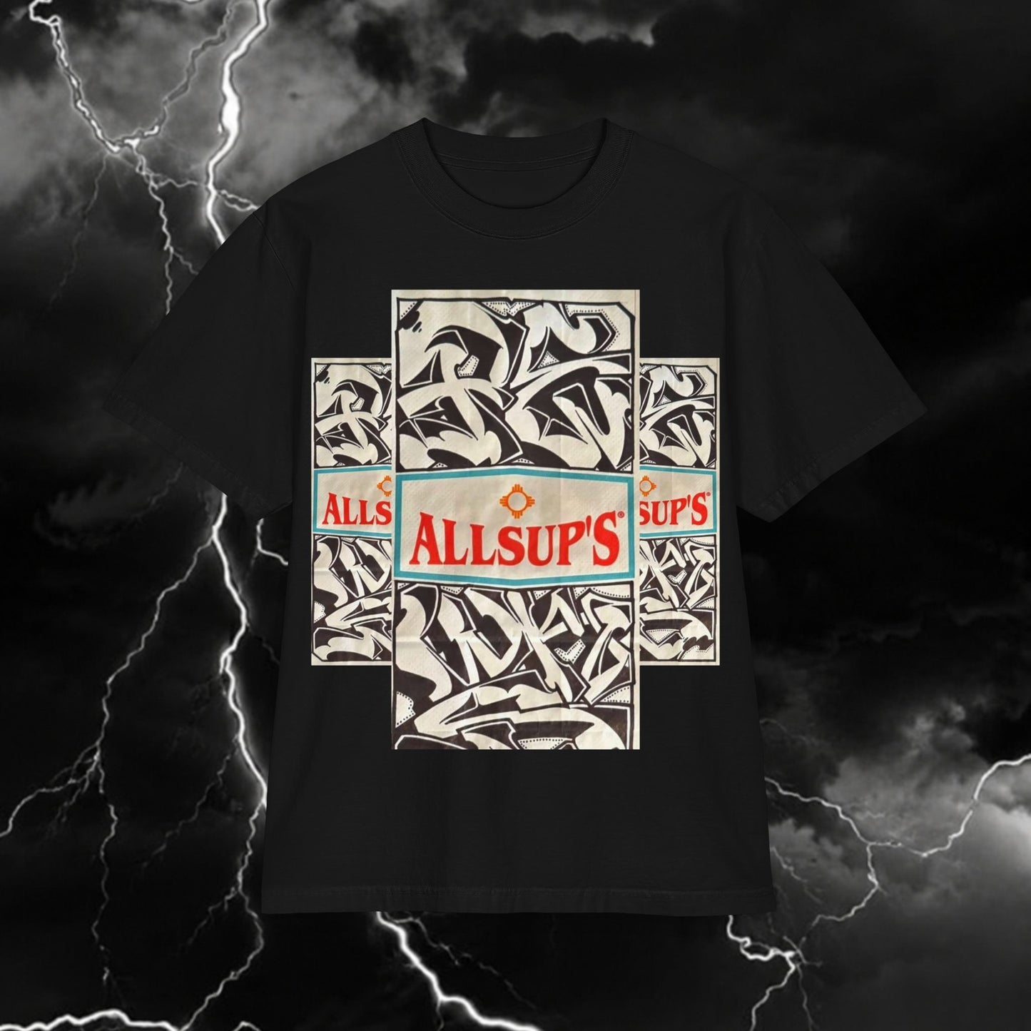Allsup's Vintage Logo Tee — Graphic Desert Cactus T-Shirt