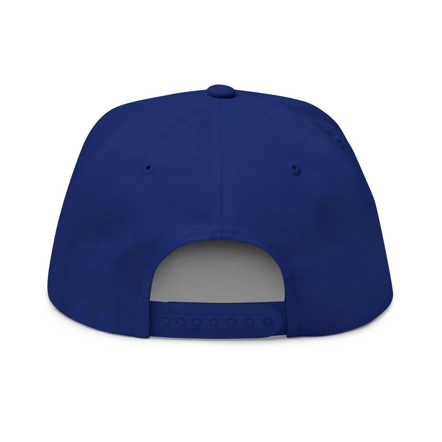 Embroidered Streetwear Flat Bill Cap – Distressed 'Streetwise' Logo