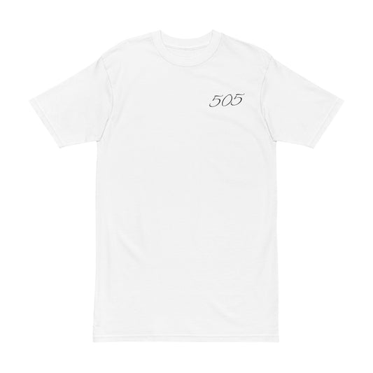 Men's Tee — '505' Chest & 'Reality Can Destroy the Dream; Why Shouldn't the Dream Destroy Reality?' Back Graphic