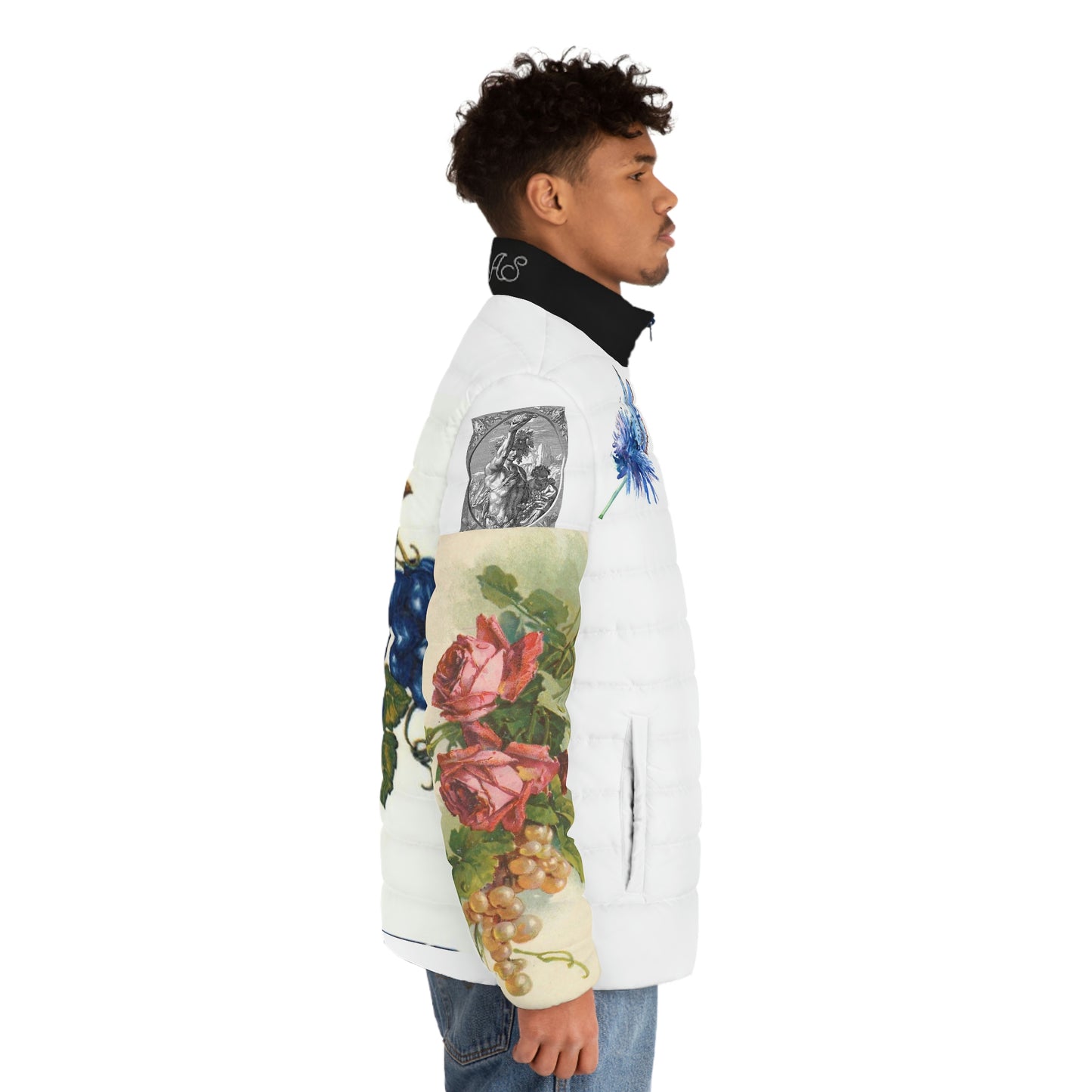 Men's Puffer Jacket (AOP)