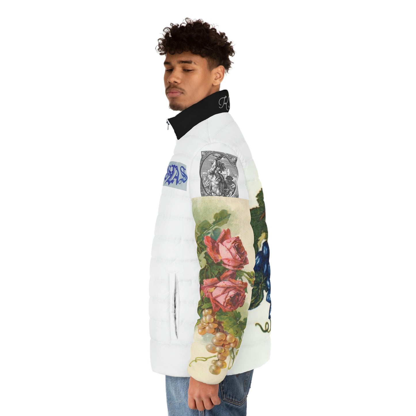 Men's Puffer Jacket (AOP)